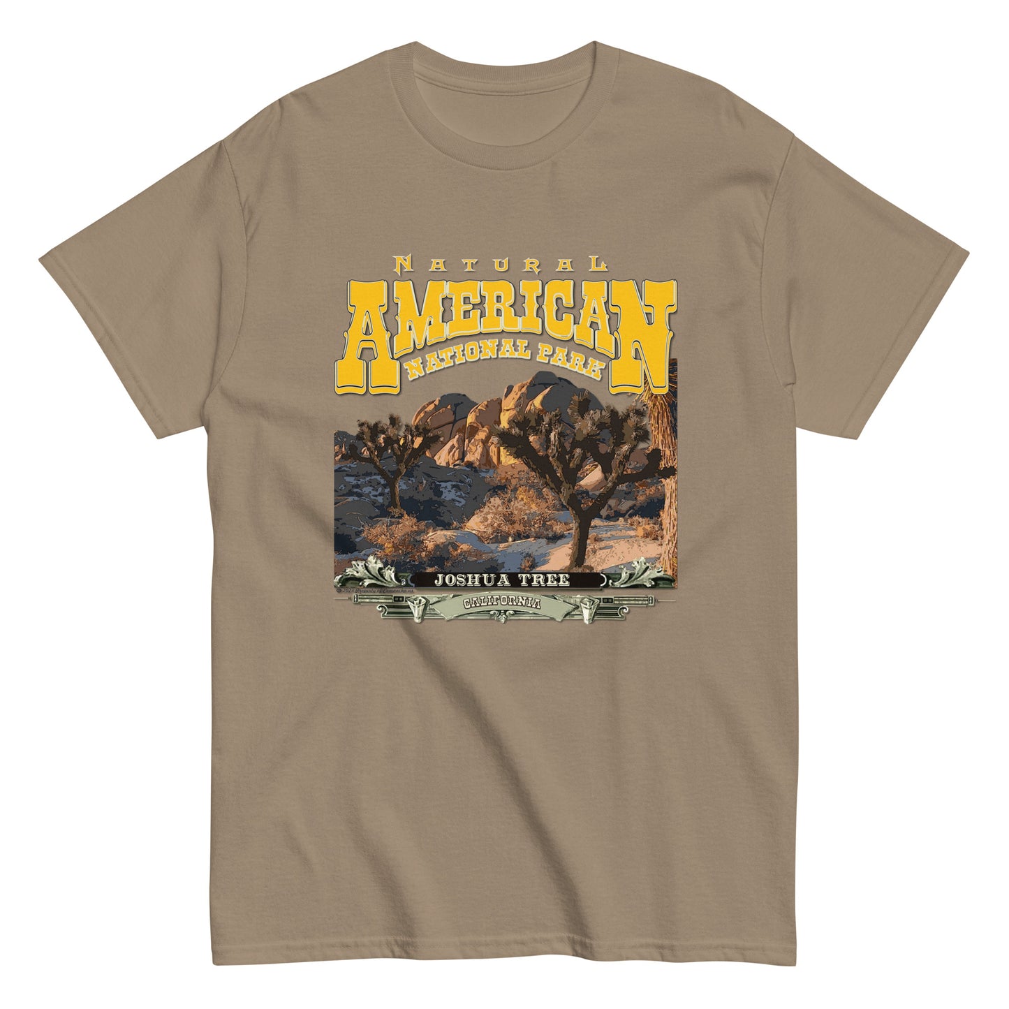 Joshua Tree National Park t-shirt, Comancha graphics,Joshua Tree t-shirt, Comancha graphics tee,