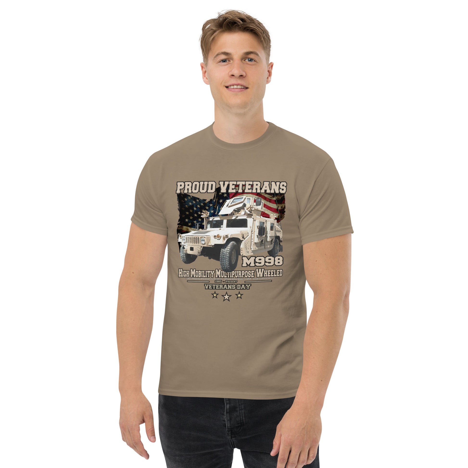 HMMWY COMBAT VETRANS T-Shirt,HMMWY t-shirt,Hamwy t-shirt,us army t-shirt,comancha,