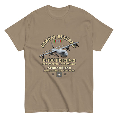 C-130 HERCULES t-shirt,Afghanistan veterans T-shirt, US Army tee,comancha graphics,