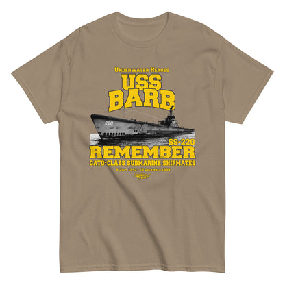 USS Barb SS-220 Submarine t-shirt