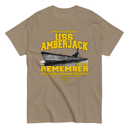 USS Amberjack SS-219 US Submarine T-shirt