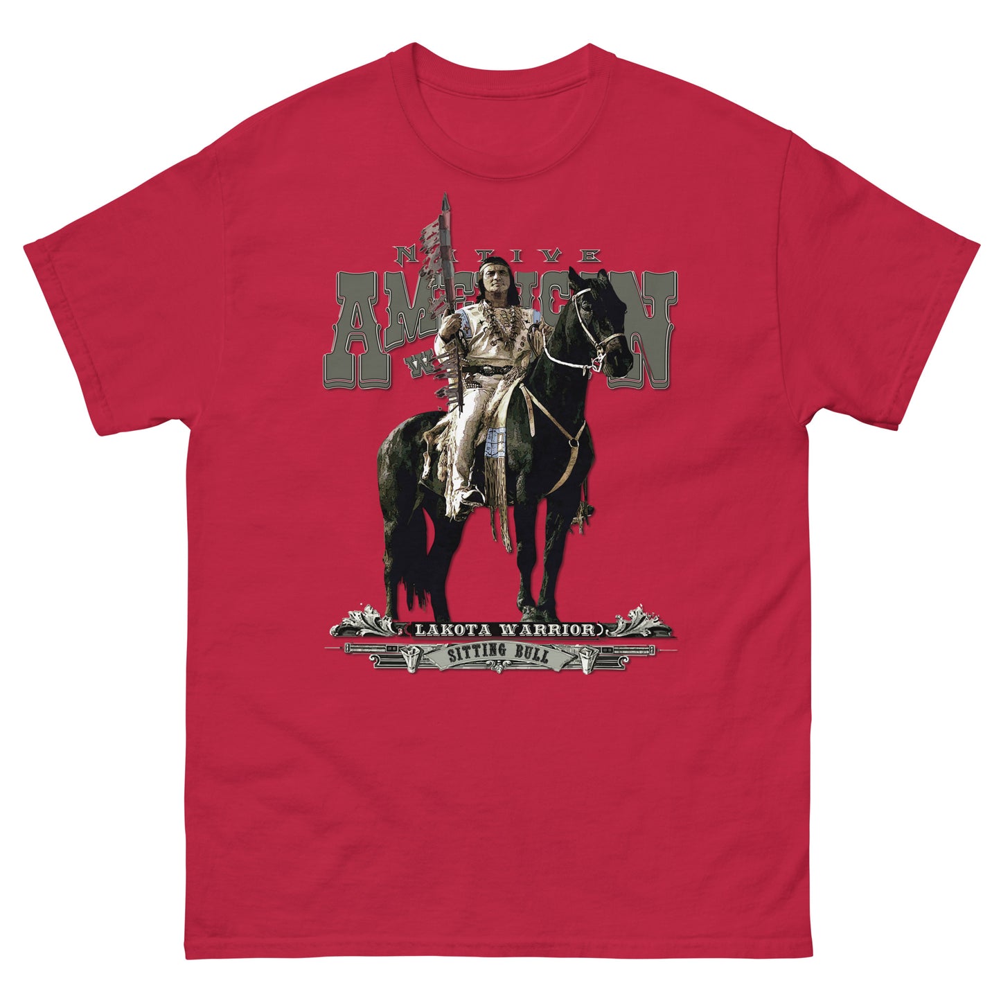 Sitting Bull Lakota Warrior t-shirt