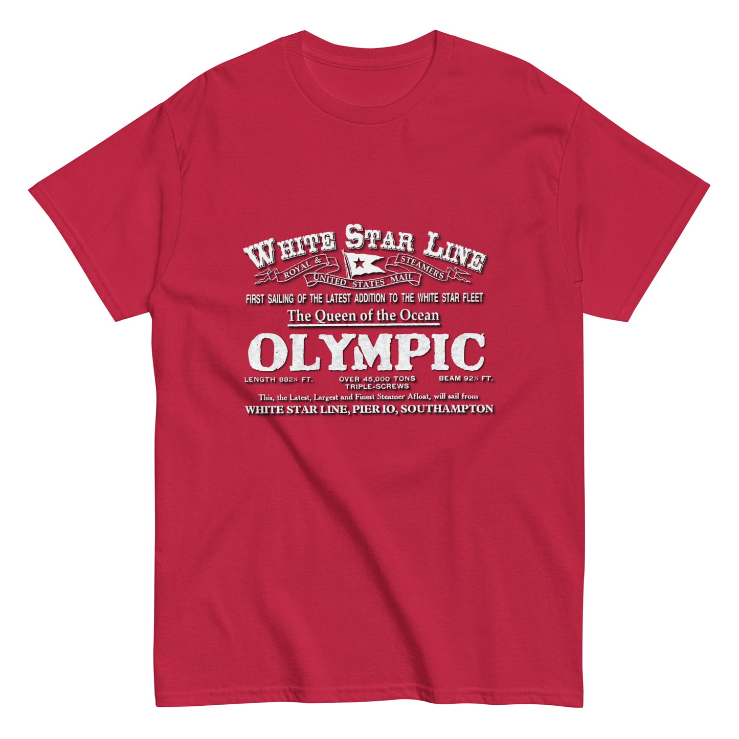 WHITE STAR LINE - Olympic Classic t-shirt,