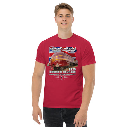 6229 Streamliner t-shirt, Steam Locomotive T-shirt, Comancha Graphics t-shirt,