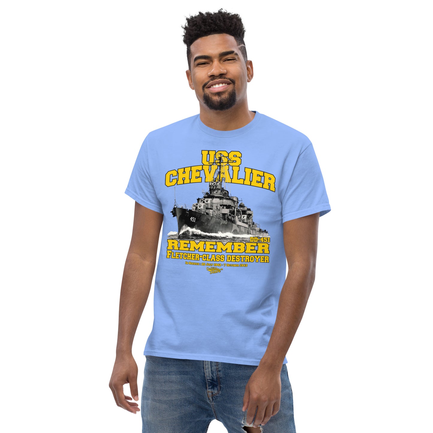 USS Chevalier DD-451 t-shirt