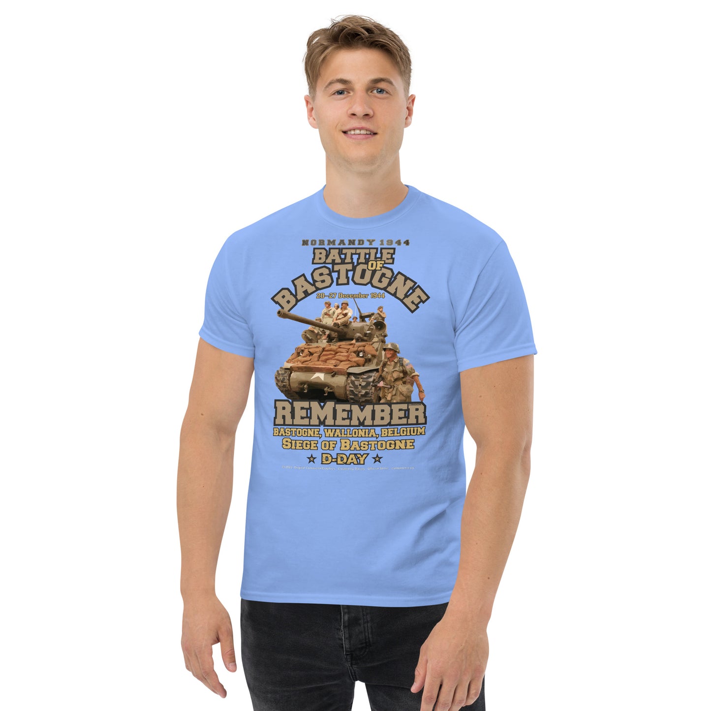 Remember Battle of Bastogne 1944 t-shirt