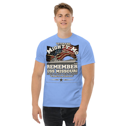 USS MISSOURI BB-63 battleship t-shirt