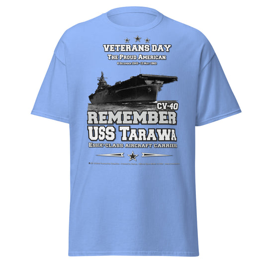 REMEMBER USS TARAWA CV-40 Aircraft Carrier Veterans, Comancha,