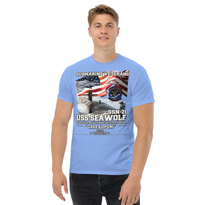 USS SEAWOLF SSN-21 Submarine t-shirt