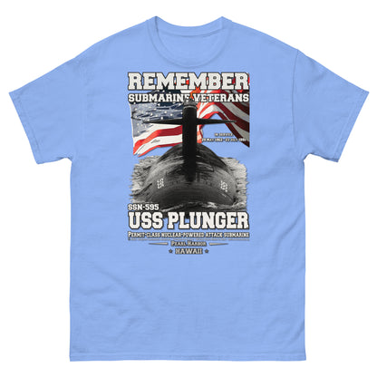 USS PLUNGER SSN-595 Submarine Veterans Classic T-Shirt