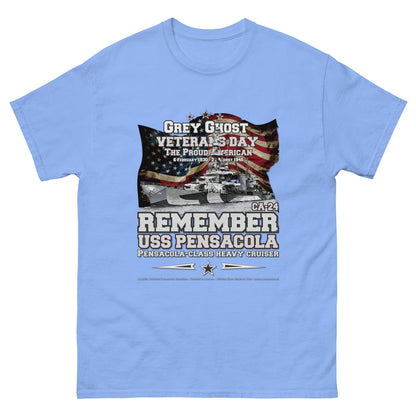 USS PENSACOLA CA-24 Destroyer T-Shirt