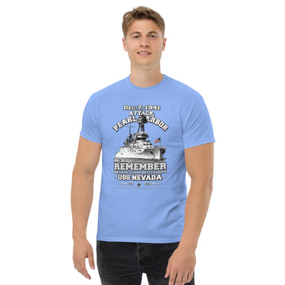 USS NEVADA BB-36 Battleship t-shirt