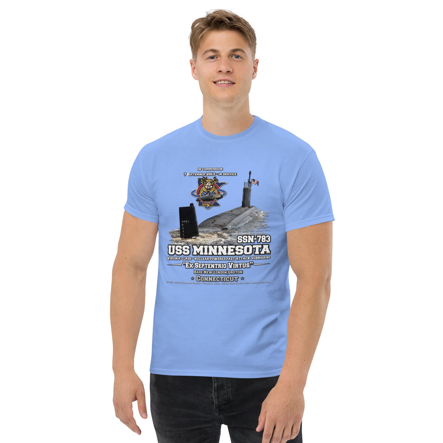 USS MINNESOTA SSN-783 Submarine T-Shirt