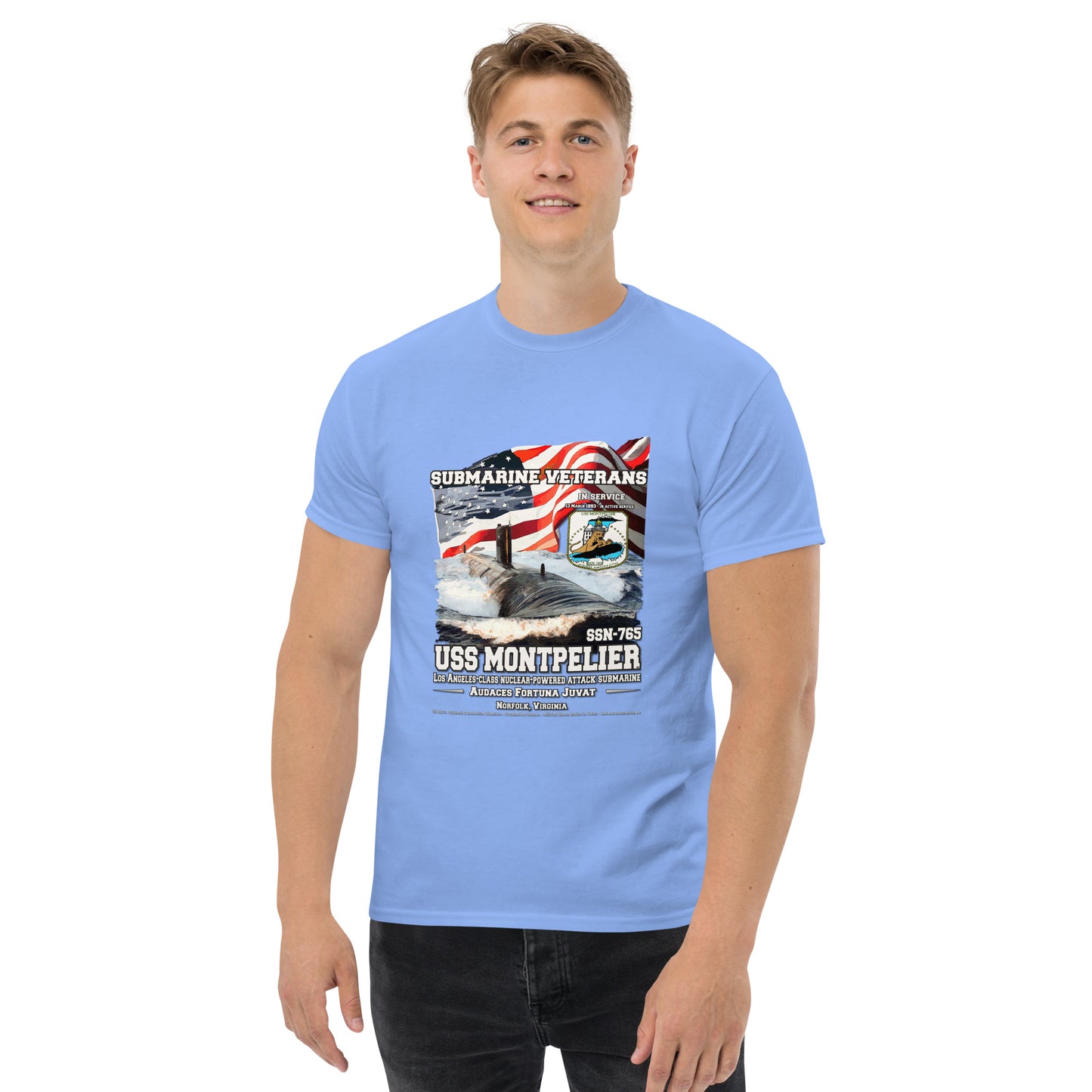 USS MONTPELIER SSN-765 Submarine T-Shirt