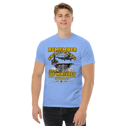 USS MONTEREY CVL-26 Aircraft Carrier T-Shirt