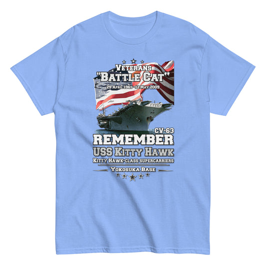 USS KITTY HAWK CVA-63 Aircraft Veterans Veterans T-Shirt, Comancha Military T-shirts,