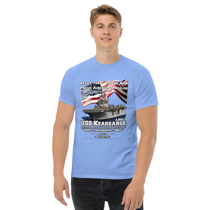 USS KEARSARGE LHD-3 Amphibious Assault Ship Veterans T-Shirt, Comancha T-shirt Store