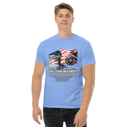 USS JOHN WARNER SSN-785 Submarine T-Shirt