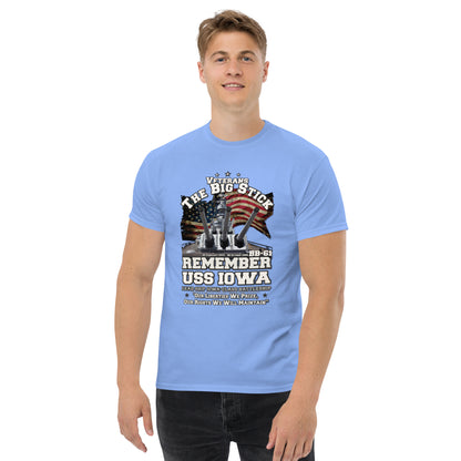 USS IOWA BB-61 Battleship Veterans Classic T-Shirt,