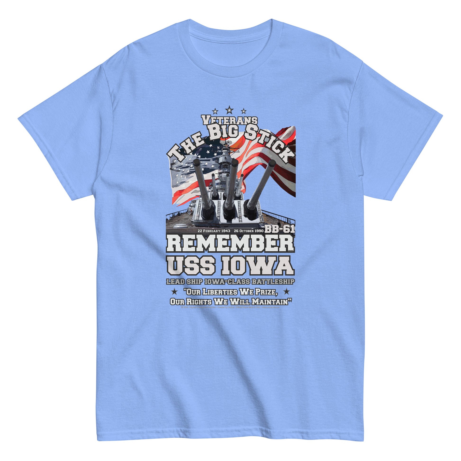 USS IOWA T-Shirt, USS IOWA BB-61 t-shirt, Battleship Veterans T-Shirt, US NAVY SHIPS Tees, US NAVY Veterans T-Shirt, USS IOWA BB-61 Battleship Veterans Classic T-Shirt, Comancha T-Shirt,