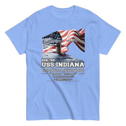 USS INDIANA SSN-789 Submarine t-shirt