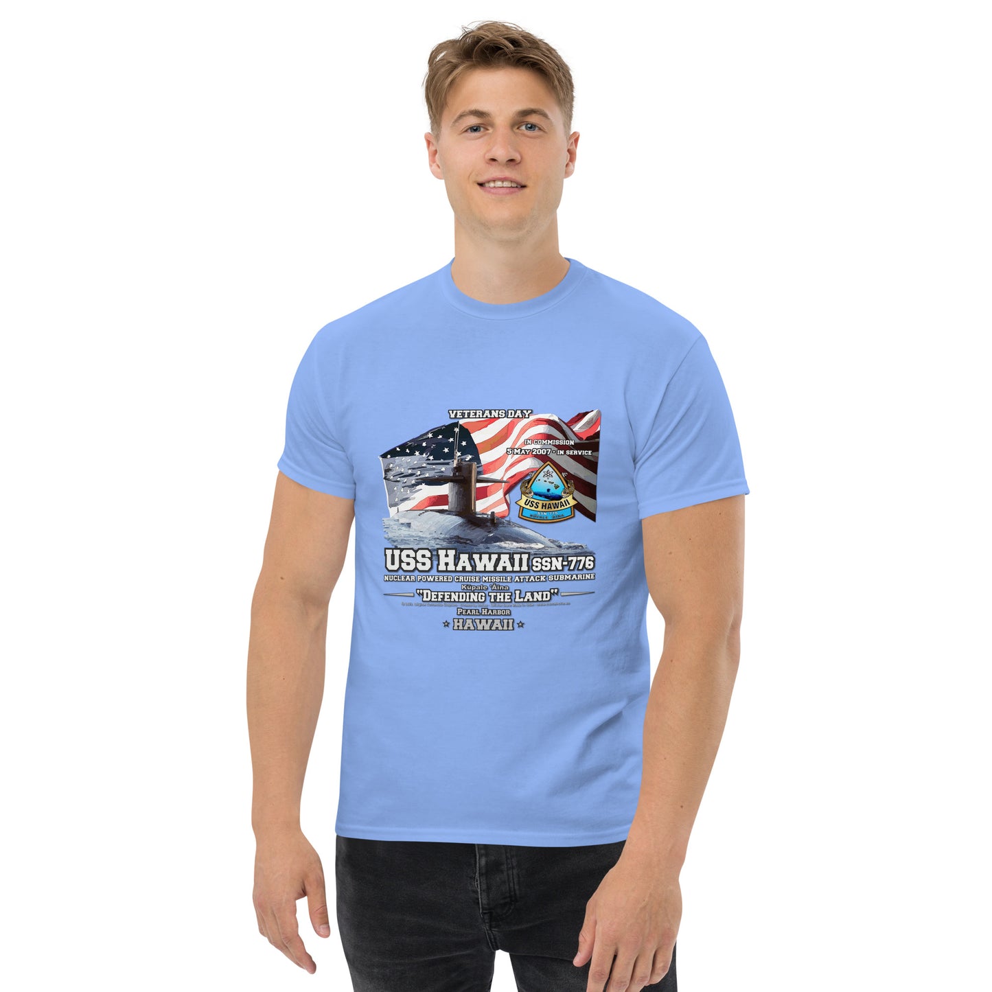 USS HAWAII SSN-776 Submarine T-Shirt