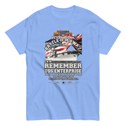 USS ENTERPRISE tee, USS ENTERPRISE Veterans tee,USS ENTERPRISE CV-6 Aircraft Carrier Veterans Classic Tee, Comancha US Store Tees,