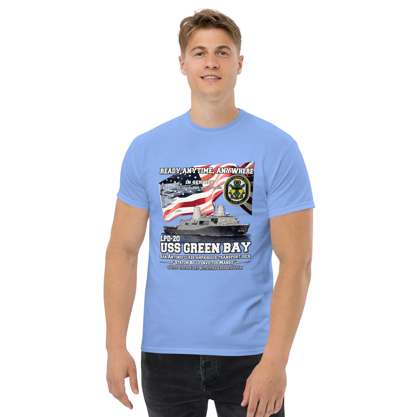 USS GREEN BAY LPD-20 Transport Dock t-shirt