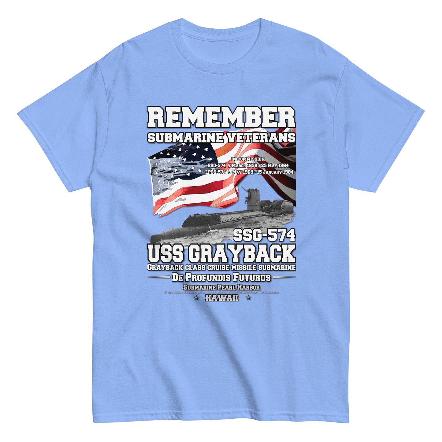 USS GRAYBACK SSG-574 tee, USS GRAYBACK SSG-574 Veterans tee,USS GRAYBACK SSG-574 Submarine Veterans Classic Tee, Comancha Tee,