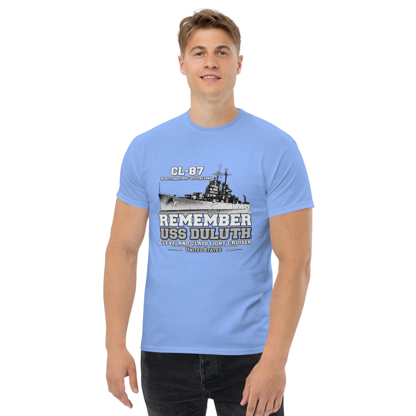 USS DULUTH CL-87 Cruiser T-shirt