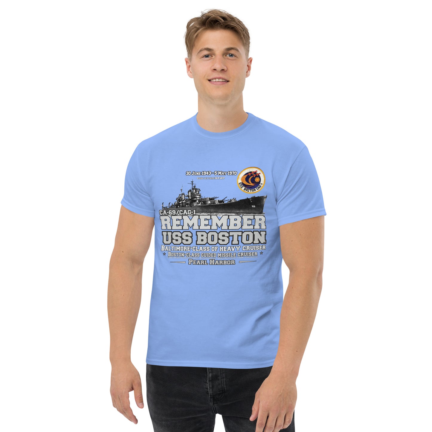 USS BOSTON t-shirt,USS BOSTON CA-69 t-shirt, Cruiser Veterans t-shirt, Comancha T-shirts,