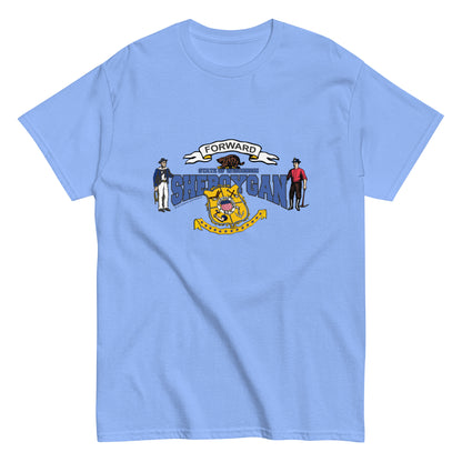 Sheboygan wisconsin T-shirt,Sheboygan t-shirt, Wisconsin State T-Shirt, Comancha Graphics,