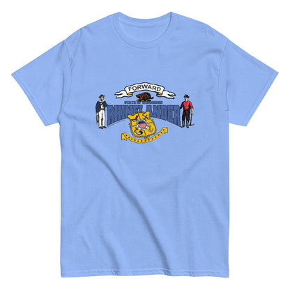 Rhinelander wisconsin t-shirt,Rhinelander t-shirt,Wisconsin State T-Shirt, Comancha Graphics,