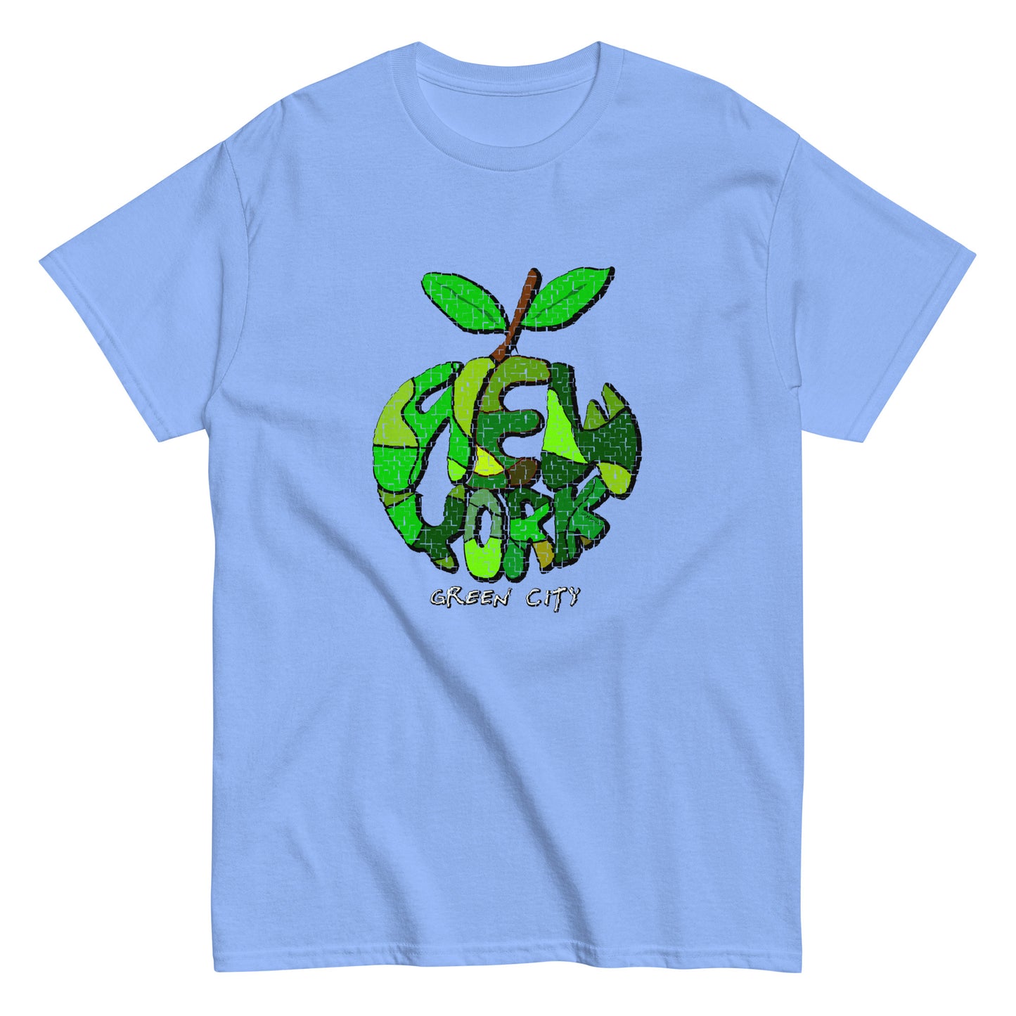 New York City Tee / NYC Green City T-shirt,