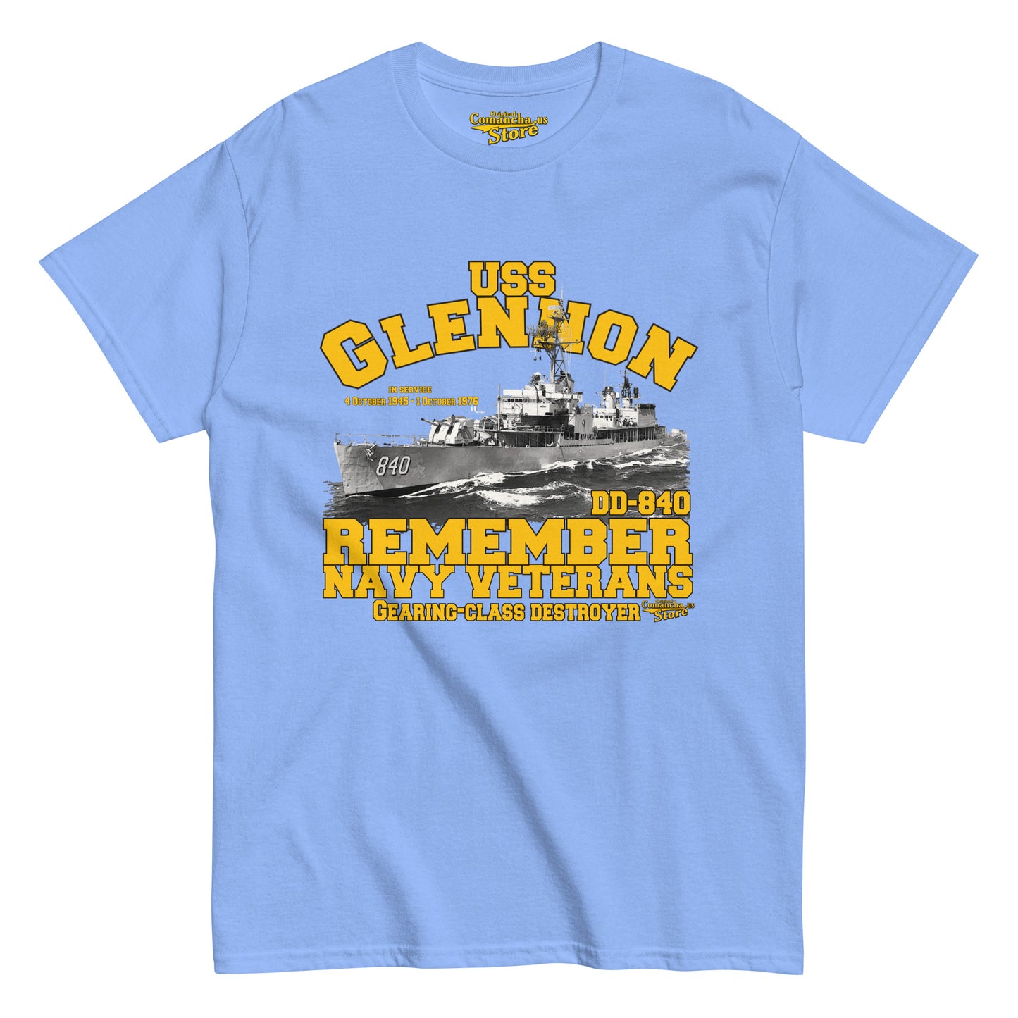 USS Glennon DD-840 tee