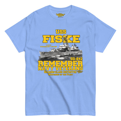 USS Fiske DD-842 Destroyer t-shirt,