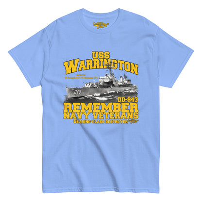 USS Warrington DD-843 Shipmates t-shirt,