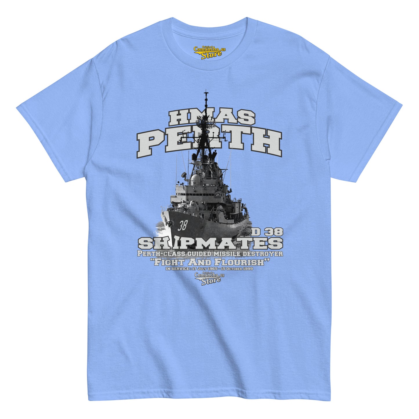 HMAS Perth D 38 Shipmates t-shirt