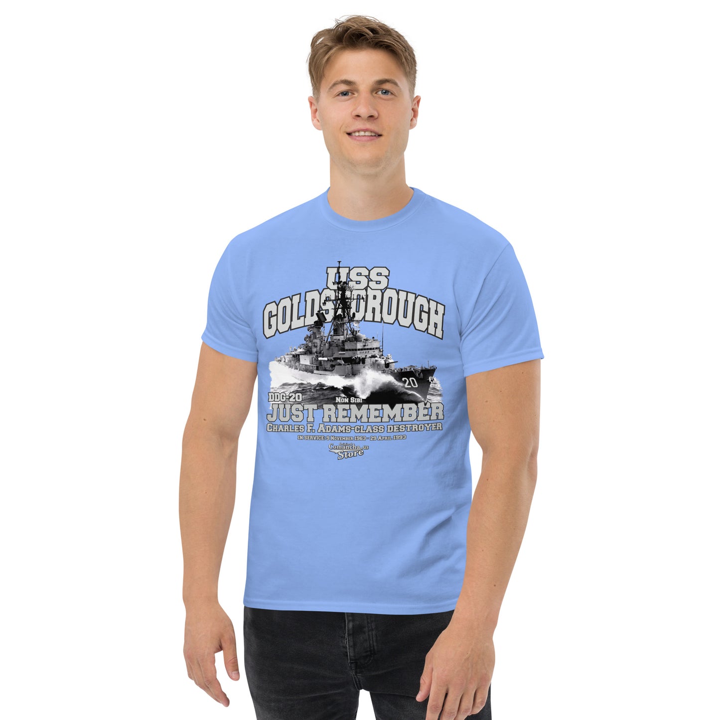 USS Goldsborough DDG-20 t-shirt