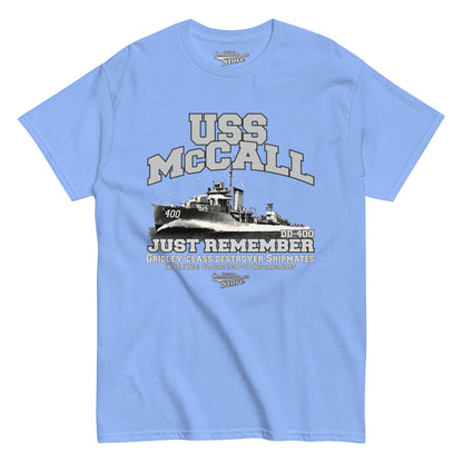 USS McCall DD-400 Shipmates T-shirt