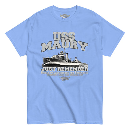 USS Maury DD-401 t-shirt