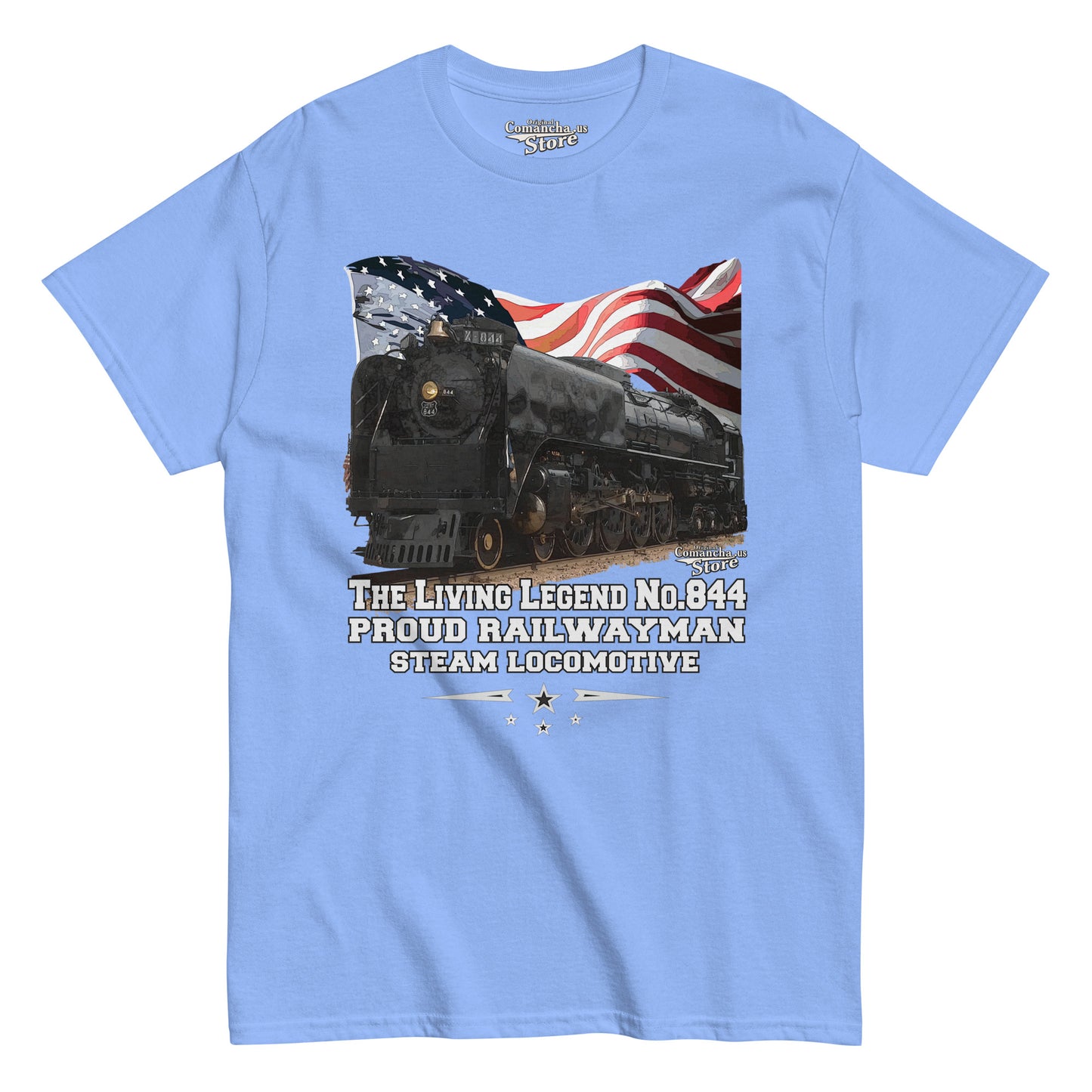 UP 844 Locomotive Enthusiast t-shirt,