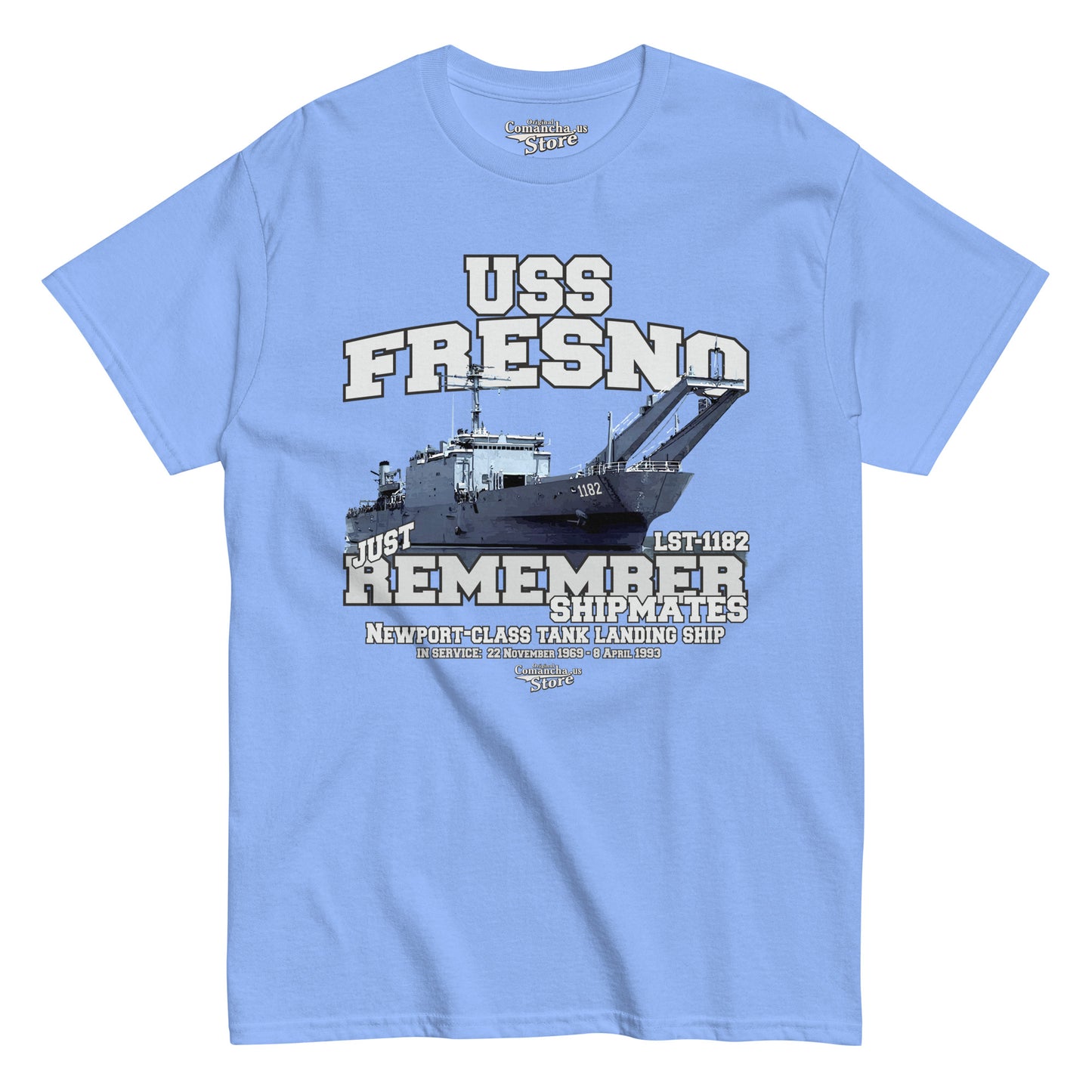 USS Fresno LST-1182 Shipmates t-shirt