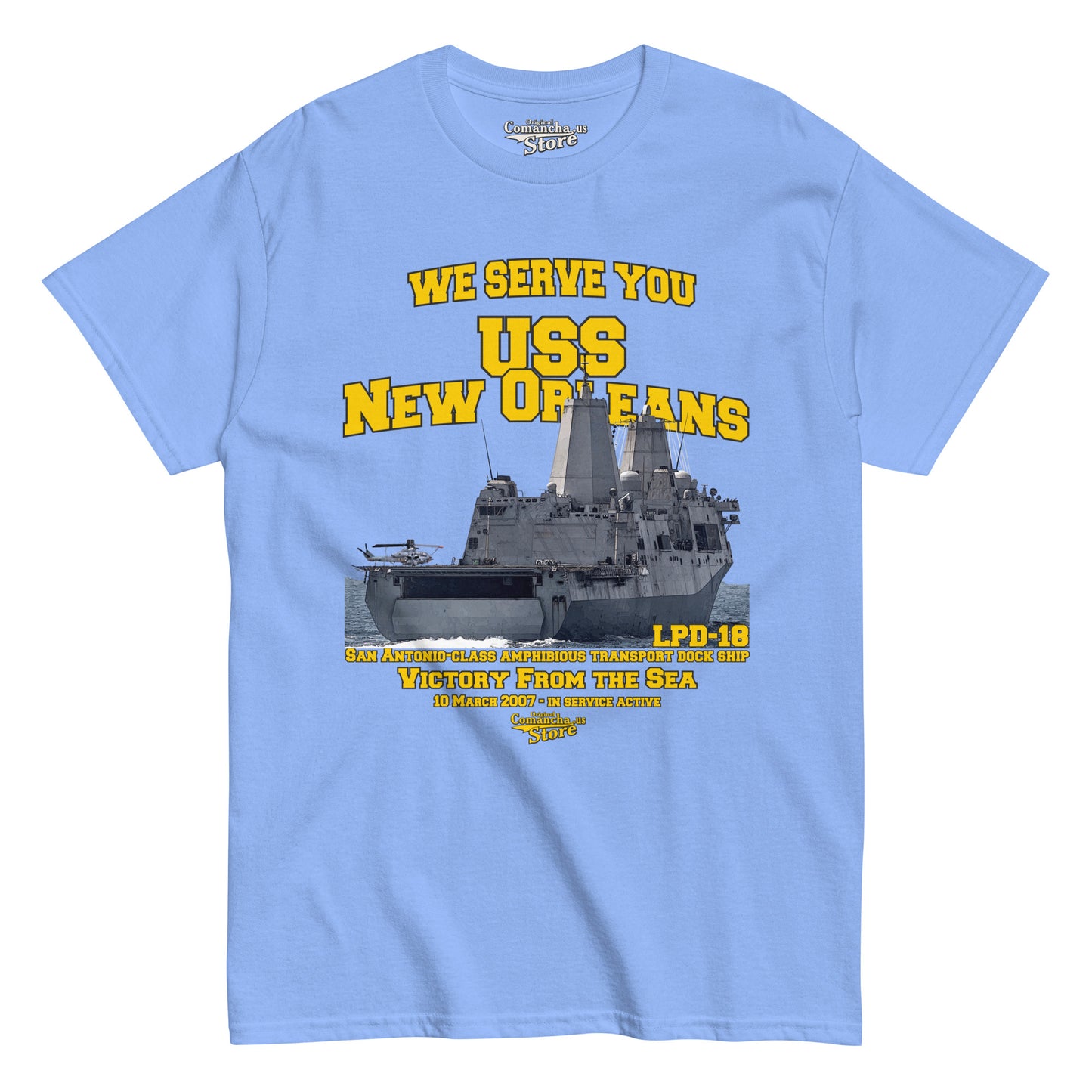 USS New Orleans LPD-18 t-shirt