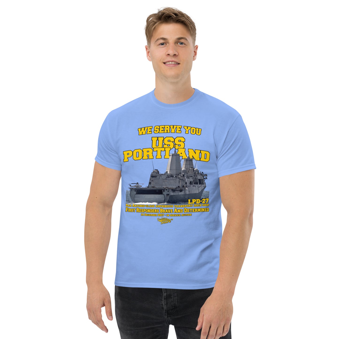 USS Portland LPD-27 t-shirt