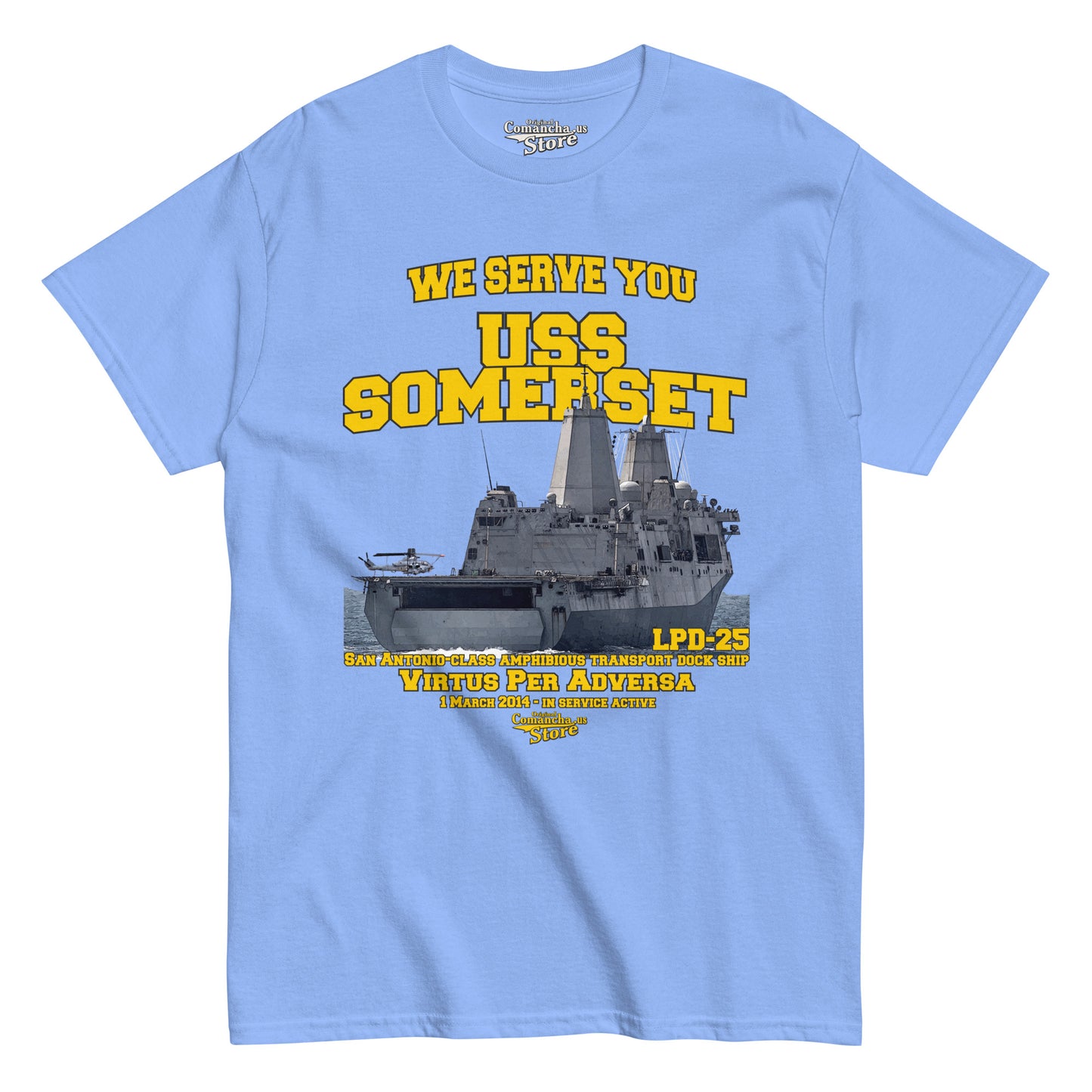 USS Somerset LPD-25 t-shirt