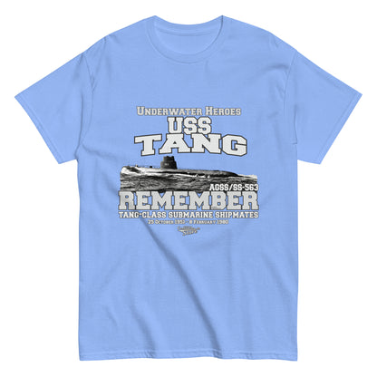 USS Tang SS/AGSS-563 submarine shipmates t-shirt