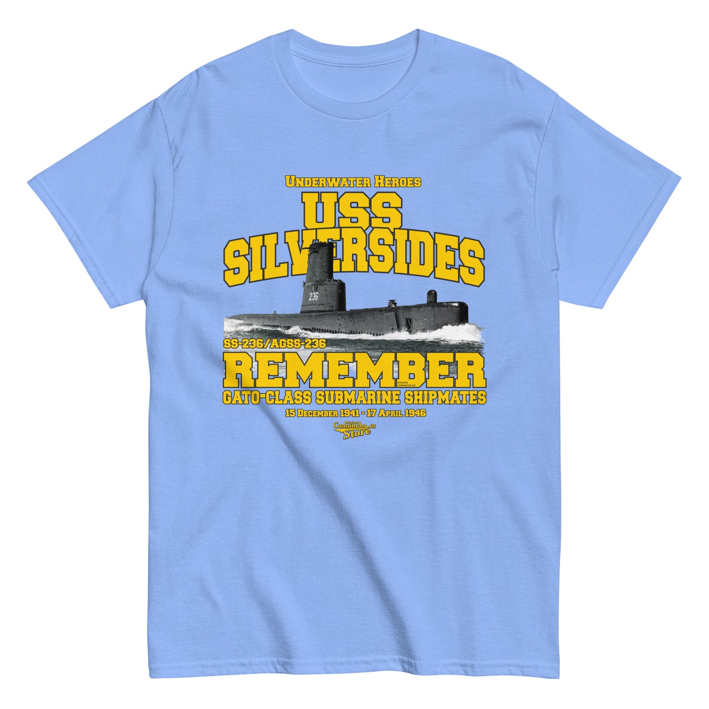 USS Silversides SS-236 Submarine t-shirt