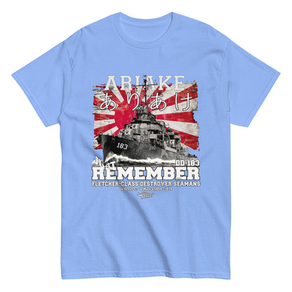 JDS Ariake DD-183 destroyer t-shirt