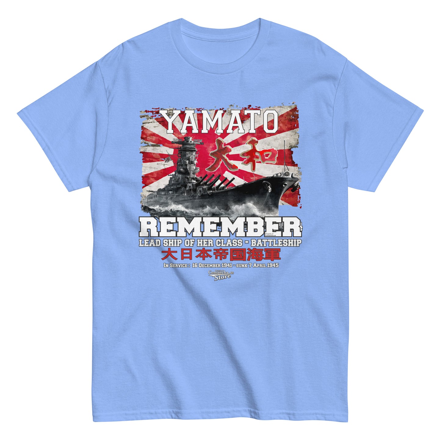 Yamato Battleship t-shirt